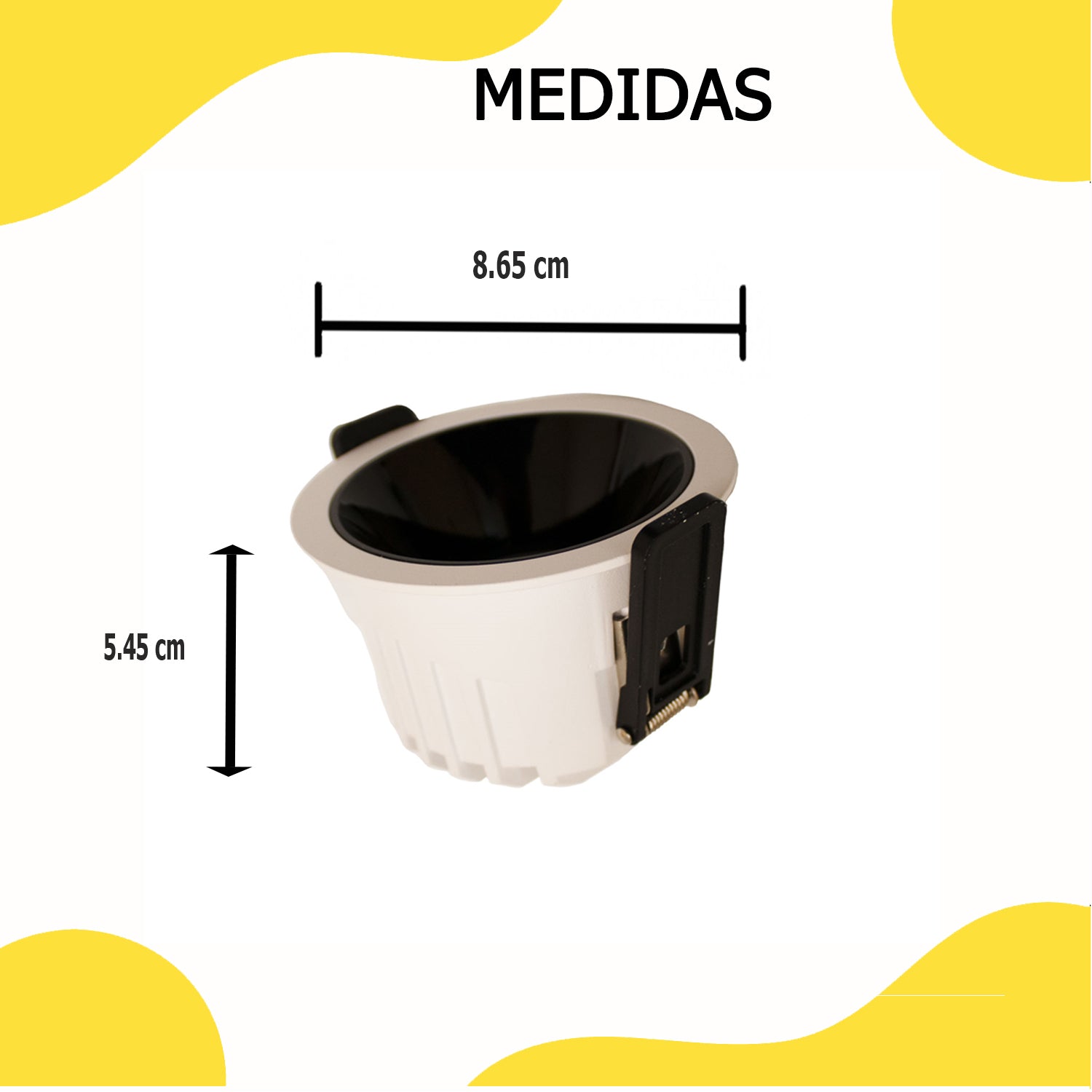 Apex Downlight Empotrado 3000K - Fokasu